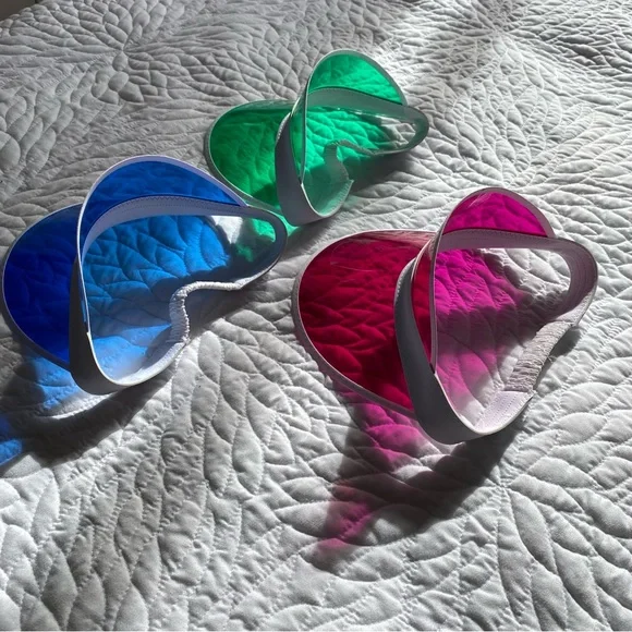Colorful Visors Set - Picture 3 of 5